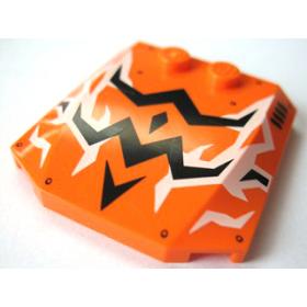 Autós elem 4 x 4 x 2/3 - mintás/matricás™