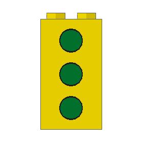 Kocka 2 x 2 x 3 - mintás/matricás™