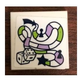 Csempe 2 x 2 - mintás/matricás™