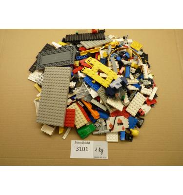 1 kg ömlesztett, vegyes használt, előfordulhat: karcos, elszíneződött, sérült alkatrész (3101)