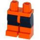 Minifigura csípő és lábak - mintás/matricás