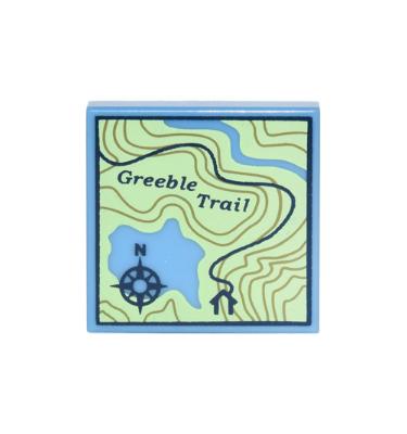 Csempe 2 x 2 - mintás/matricás