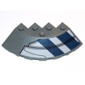 Ívelt sarok elem 6 x 6 - mintás/matricás™