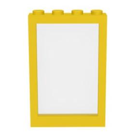 Ablak üveggel 1 x 4 x 5™