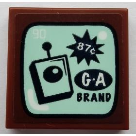 Csempe 2 x 2 - mintás/matricás™