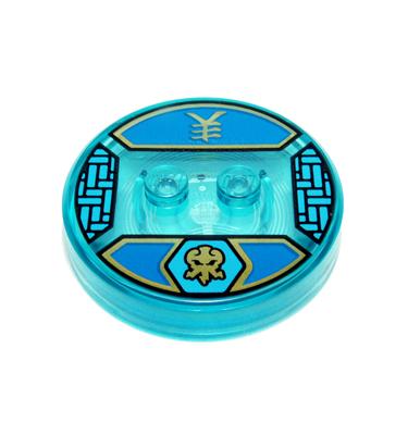 4 x 4 x 2/3 kerek elem - mintás/matricás