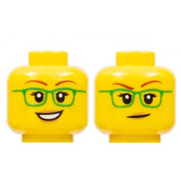 Minifigura fej