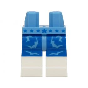 Minifigura csípő és lábak - mintás/matricás™