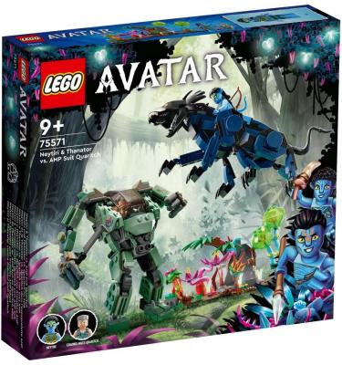 Neytiri és Thanator az AMP Suit-os Quaritch ellen