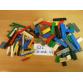 Lego lapos 1 és 2 soros elem, alkatrész csomag