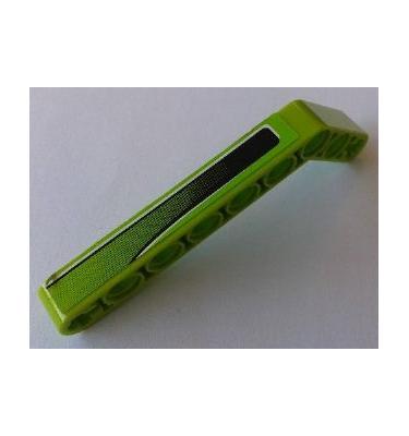 Technic hajlított emelőkar 1 x 9 - mintás/matricás