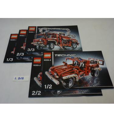 Lego Technic 8289 - CSAK ÖSSZERAKÁSI ÚTMUTATÓ!