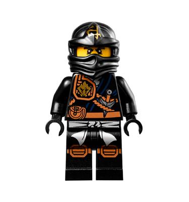 Ninjago figura Cole - Knee Pads njo124