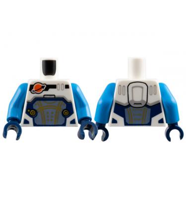 Figura felsőtest kezekkel - mintás/matricás