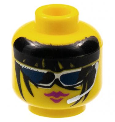 Minifigura fej