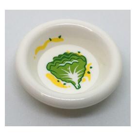 Tányér 3 x 3 - mintás/matricás™