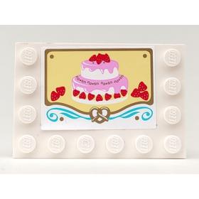 Csempe, Módosított 4 x 6 - mintás/matricás™