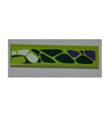 Csempe 1 x 4 - mintás/matricás