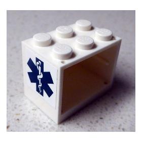 Szekrény 2 x 3 x 2 - mintás/matricás™
