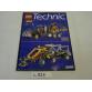 Lego Technic 8868 - CSAK ÖSSZERAKÁSI ÚTMUTATÓ!