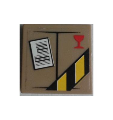 Csempe 2 x 2 - mintás/matricás
