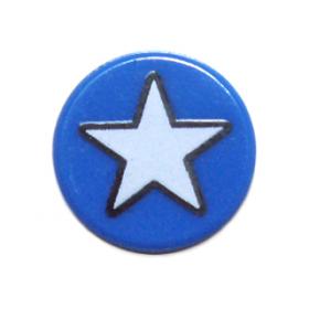 1 x 1 kerek csempe elem - mintás/matricás™