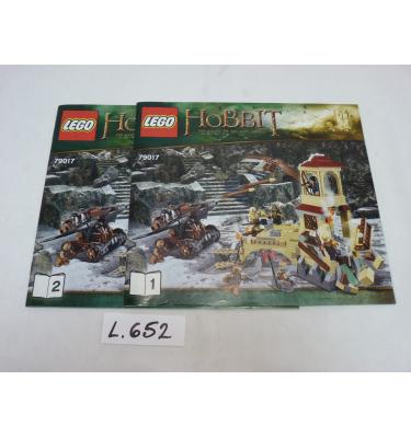 Lego The Hobbit 79017 - CSAK ÖSSZERAKÁSI ÚTMUTATÓ!