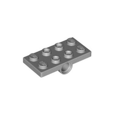 2 x 4 módosított lapos elem pin lyukkal alul