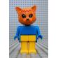 Lego Fabuland cica/macska figura fab3i