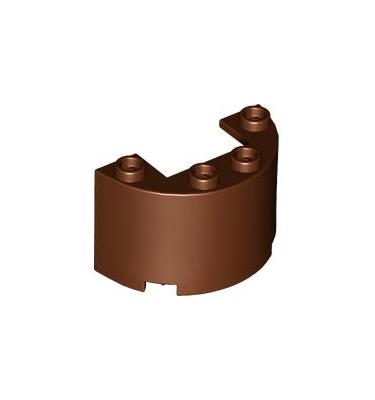 Fél henger 2 x 4 x 2