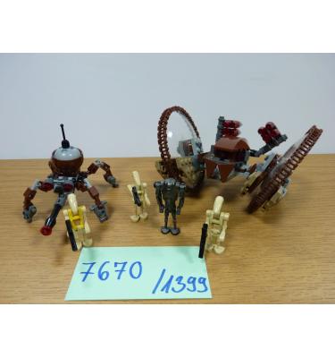 Hailfire Droid and Spider Droid