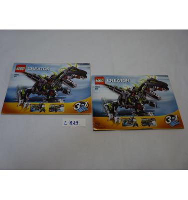Lego Creator 4958 - CSAK ÖSSZERAKÁSI ÚTMUTATÓ!