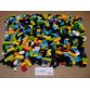 0,5 kg ömlesztett, vegyes ÚJ LEGO® alkatrész (3136)