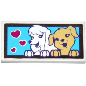 Csempe 2 x 4 - mintás/matricás™