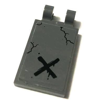 Módosított csempe 2 x 3 - mintás/matricás