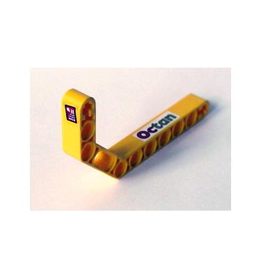 Technic emelőkar 1 x 11.5 - mintás/matricás