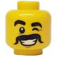 Minifigura fej