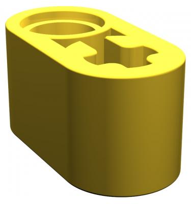Technic emelőkar, vastag 1 x 2, tengelynyílással