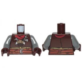 Figura felsőtest kezekkel - mintás/matricás™