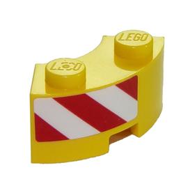 Kerekített kocka sarok elem 2 x 2 - mintás/matricás™