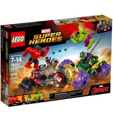 Hulk és Vörös Hulk összecsapása