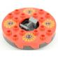 Forgóasztal 6 x 6 x 1 1/3 - mintás/matricás