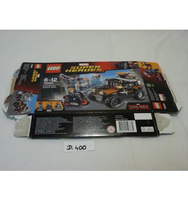 Lego Super Heroes 76050 - CSAK ÜRES DOBOZ!