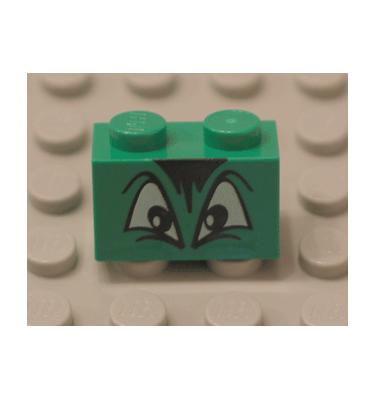 Kocka 1 x 2 - mintás/matricás