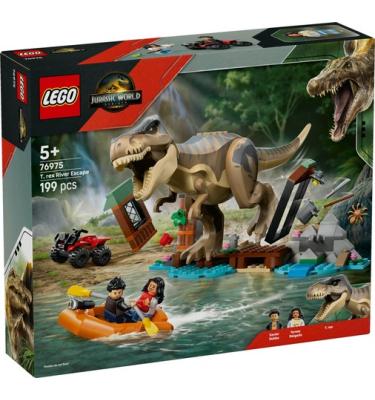 Menekülés a folyónál a T-Rex elől