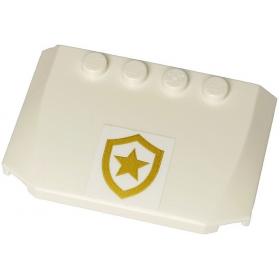 Ék elem 4 x 6 x 2/3 - mintás/matricás™