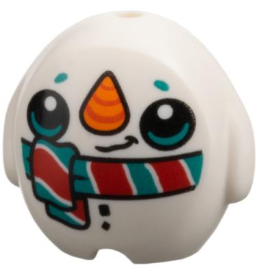 Játék hóember - mintás/matricás