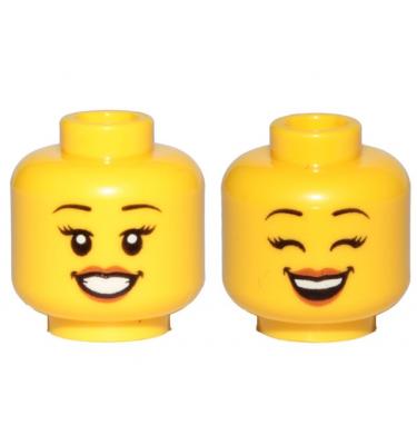 Minifigura fej