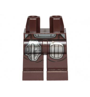 Minifigura láb - mintás/matricás