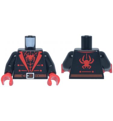 Figura felsőtest kezekkel - mintás/matricás